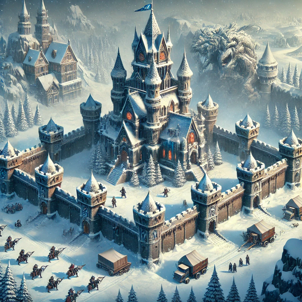 Frostbound Fortress: Master the Art of Survival and Defense in a Snow-Covered Realm